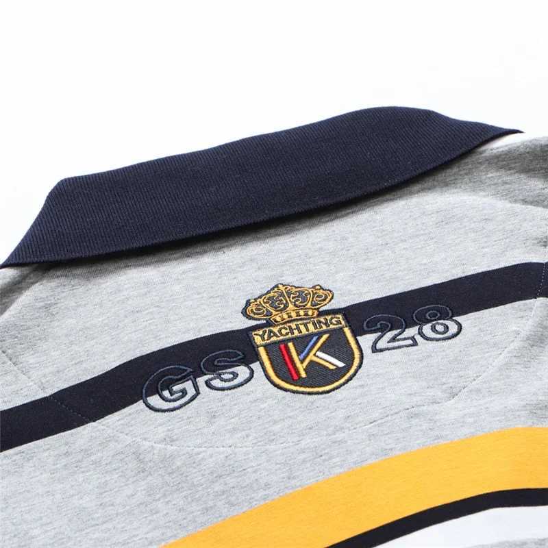 TACE HARK brand business shirt shirt mens summer top striped shirt shirt mens casual gray cloTHing X241228