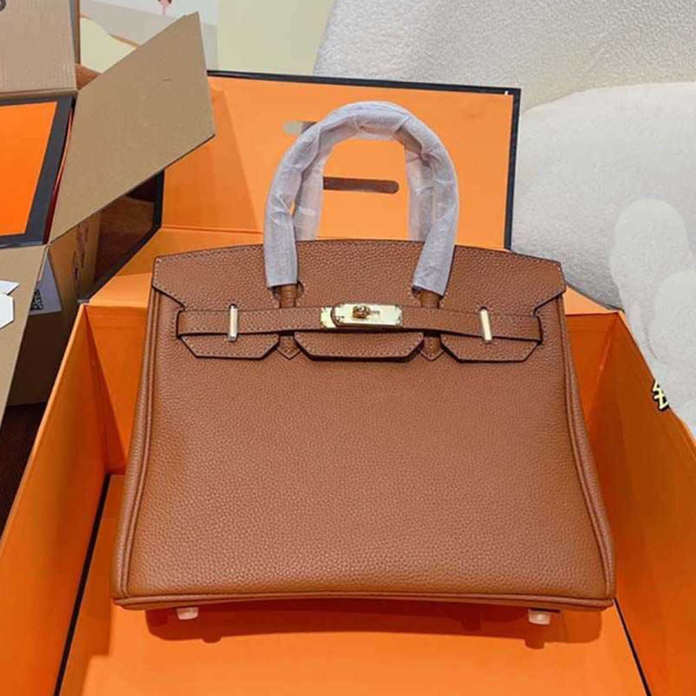 Hot luxury Lychee Bag Handbag Shoulder Skew Messenger Cowhide Grain Genuine Leather Plain High quality Elephant Grey tote Bag Whole Grain shoulder bags 8a