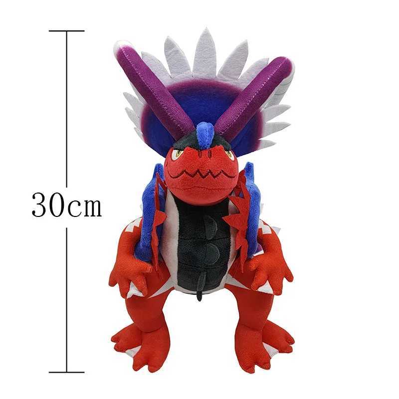 Plush Toy Koraidon Miraidon Soft Stuffed Doll Anime Model Doll Pocket Monsters Kawaii Toys Kid Gift X241227