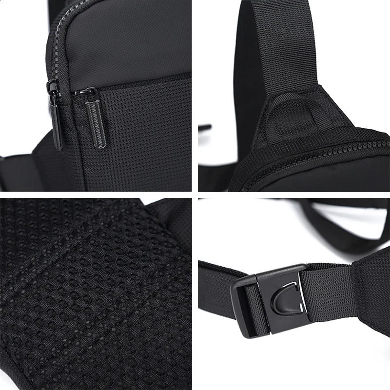 Mens Fashion Small Chest Bag 241228