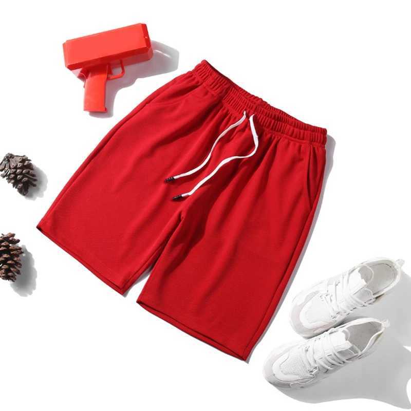 New summer mens short gym fitness casual loose shorts outdoor fitness beach shorts mens brand sports pants M-4XL W250319
