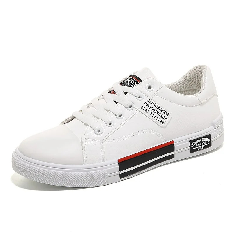 Canvas Autumn Leather Fashion new High-Top for Men Non-Slip Male Sneakers Flat Tenis Shoes Zapatillas Hombre