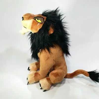 Cartooon The Lion King Scar High Quality Soft Stuffed Animal Doll Plush Toys Birthday Present For Child 36cm X241227
