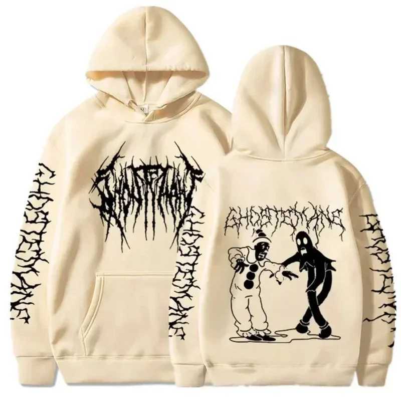 Ghostemane Hoodies Men Women Fashion Hoodies Kids Hip Hop Hoodies Sweatshirts Mens Clothing Rapper Sweats Gothic Coats Boy X241228