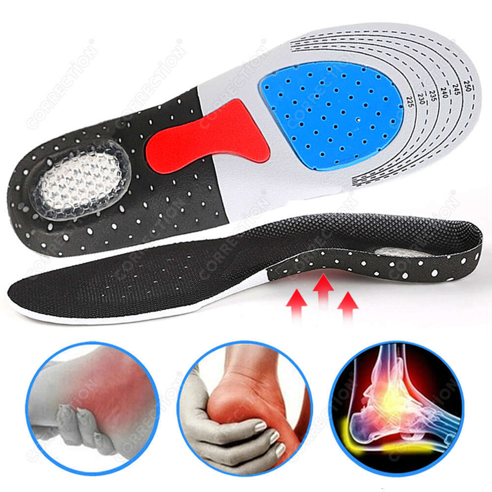 Best Orthotic Gel Insoles Orthopedic Flat Foot Health Sole Shoes Insert Arch Support Pad For Plantar fasciitis Unisex