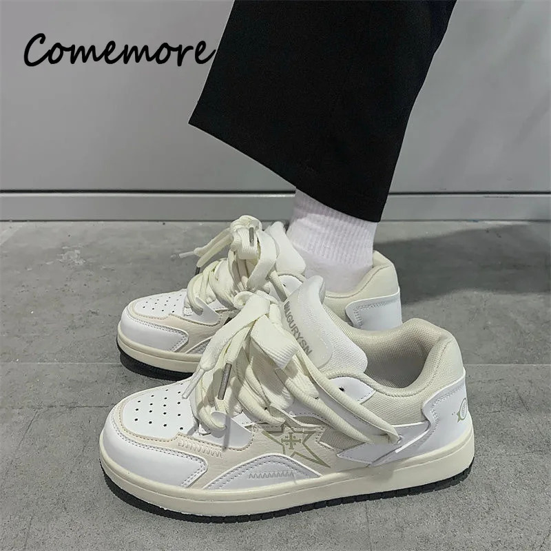 Comemore Designer Sneakers 2023 Spring Fashion Men Skateboard Shoes for Women Casual Tenis Woman Street Style Breathable Shoe 44 ddmythur