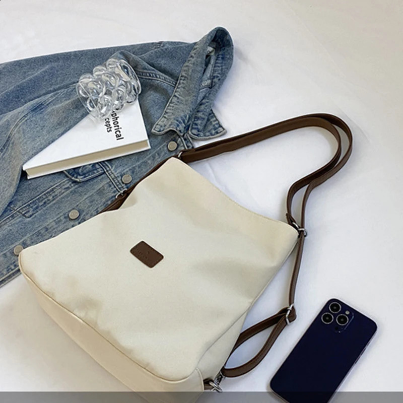 Women Top-handle Shoulder Crossbdoy Bag Handbags Nylon Casual Tote Female Purse Casual Travel Backpack 241228