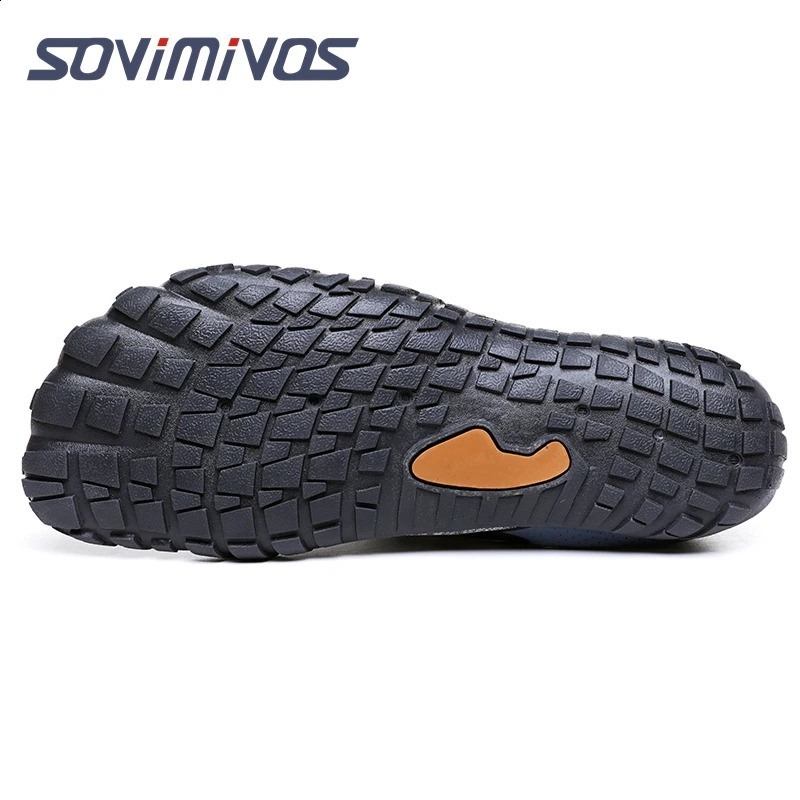 Unisex Water Sports Shoes Orange Quick dry Swimming Shoes Outdoor Beach Play Shoes Barefoot Upstream Diving Shoes Men 241228