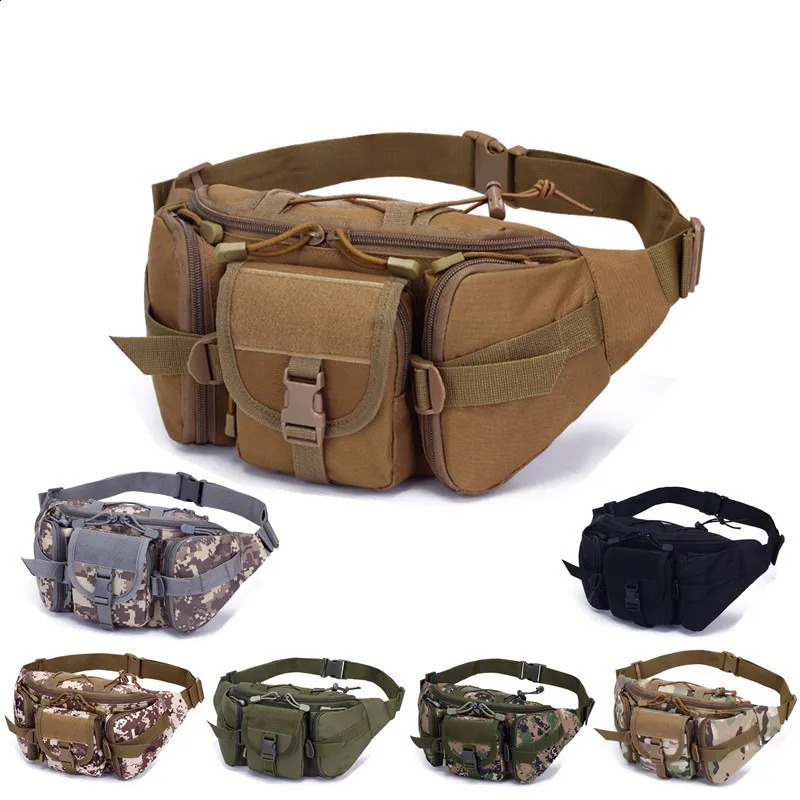 Waist Bags For Men Women Outdoor Pack Traveling Camping Cycling Fishing Walking Hip Belt Chest 241223