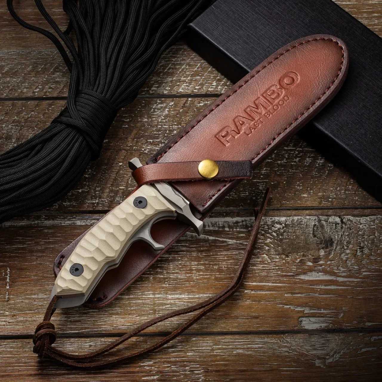 High Hardn MK9 Military Fixed Blade Knife Outdoor Cam Survival Knives Tactics Hunting Dense Multi-purpose ToolXJ241228