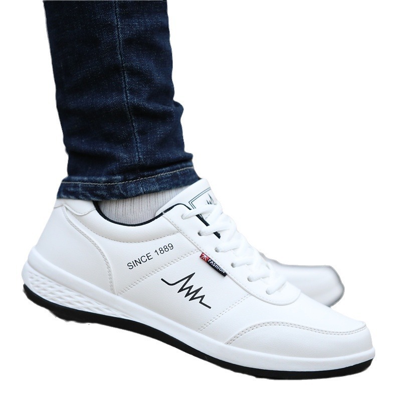 Trend Brand Mens Breathable Casual Sneaker Student Comfortable All-match Running Shoes Male Luxury Flats White Sport Shoe ddmythur
