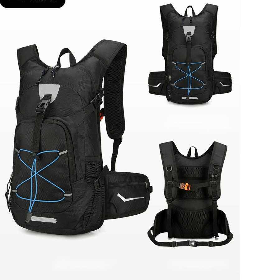 Outdoor Backpack Nylon Hiking and Cycling Backpack Ultra Light Multifunctional Casual Travel Bags Foldable Backpack Large Capacity 240920