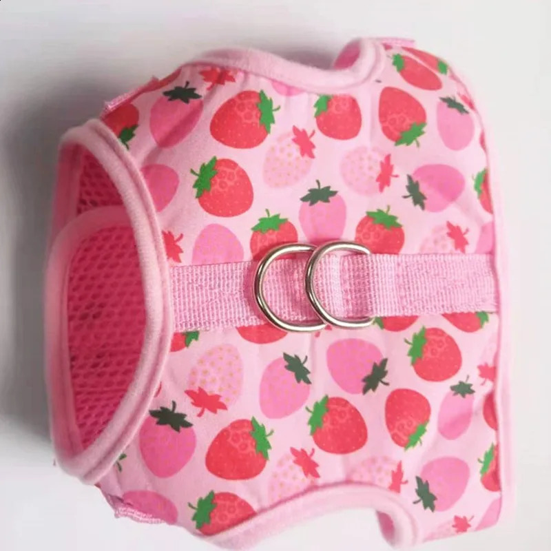 Breathable Cat Harness Collar Escape Proof Pet Harness and Leash Set Kitten Puppy Small Dogs Chest Vest No Pull Chihuahua 241227