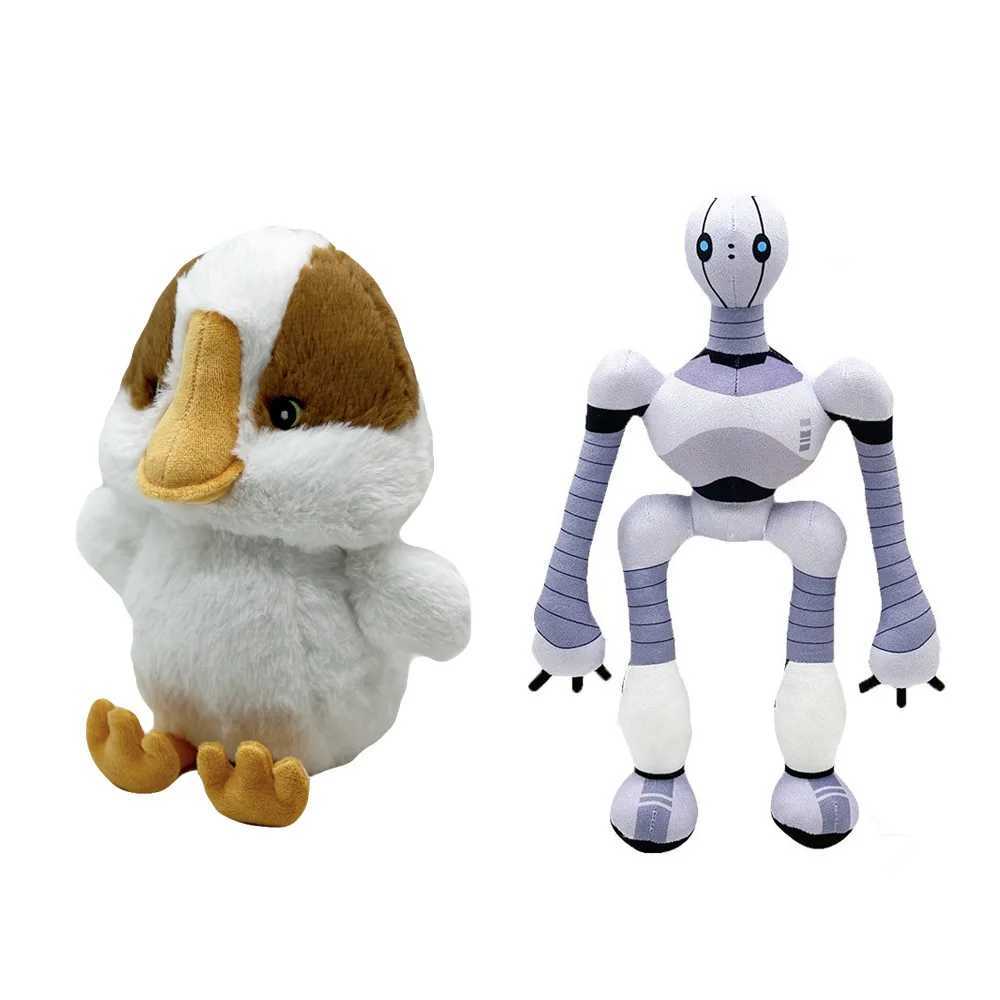 The Wild Robot Plush Toys Roz Brightbill Plushies Cute Stuffed Animals Doll Kids Birthday Christmas Gifts X241227