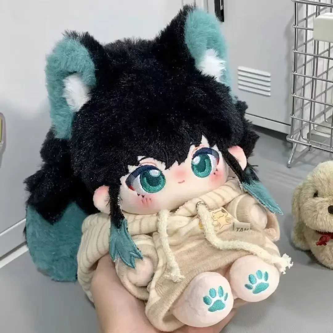 Stuffed 20CM Tokitou Muichirou Plush Dress Up Dolls Toys for Kids Adults Kawaii Anime Demon-slayer Collectible Puppets Xmas Gift X241227