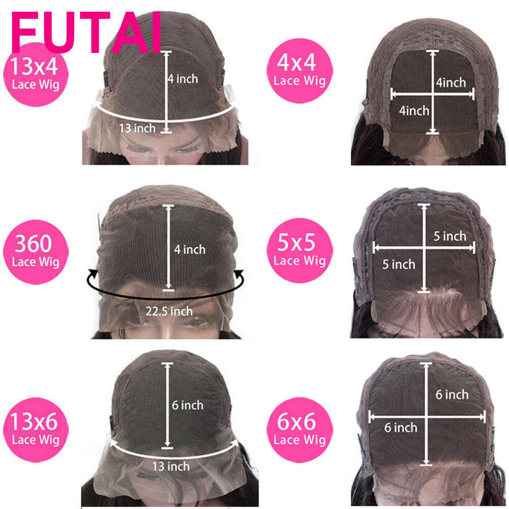 Bone Straight Real Hair Double Drawn BOB Front Lace Headset Wig Kq2 Kq2