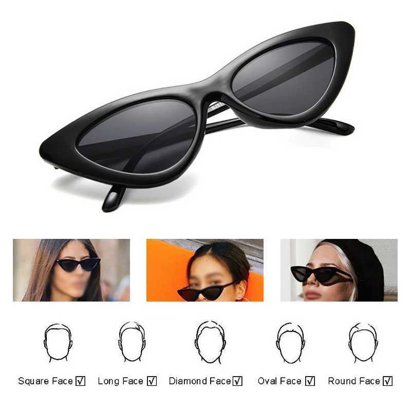 Triangle Small Frame Sunglasses UV400 Shades Summer Fashion Vintage Eyewear Outdoor Travel Beach Sun Protection Sun GlassesXJ241228