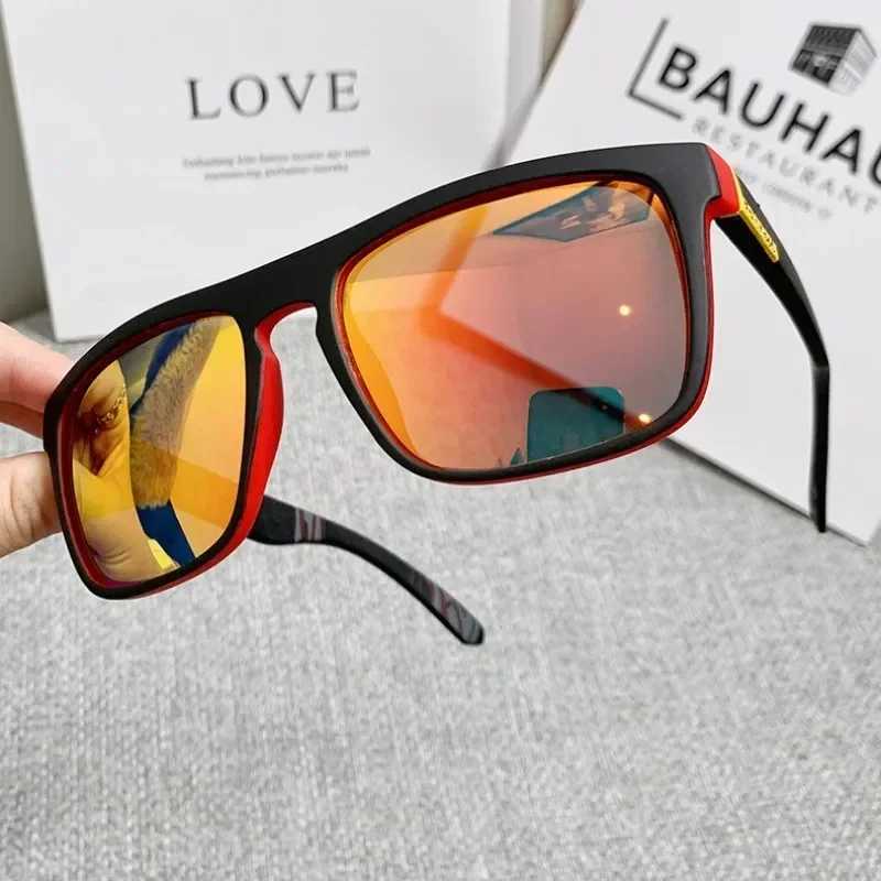 2024 Fashion Polarized Color Changing Sunglasses Men Night Vision Car Driving Sunglass Dirt Bike Motorcycle Cycling Glasses W241228