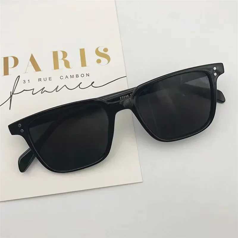 Leopard Dark Green Square Sunglasses Man Shades Male Sun Glasses Brand Designer Travel Vintage Oculos De Sol Zonnebril HerenXJ241228