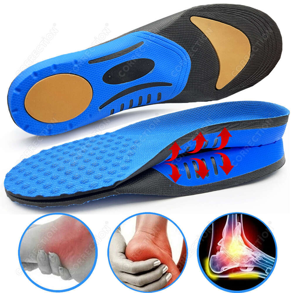 Best Orthotic Gel Insoles Orthopedic Flat Foot Health Sole Shoes Insert Arch Support Pad For Plantar fasciitis Unisex