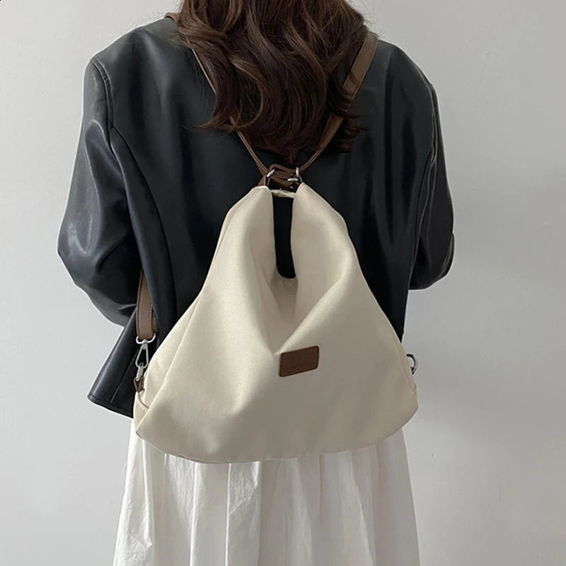Women Top-handle Shoulder Crossbdoy Bag Handbags Nylon Casual Tote Female Purse Casual Travel Backpack 241228