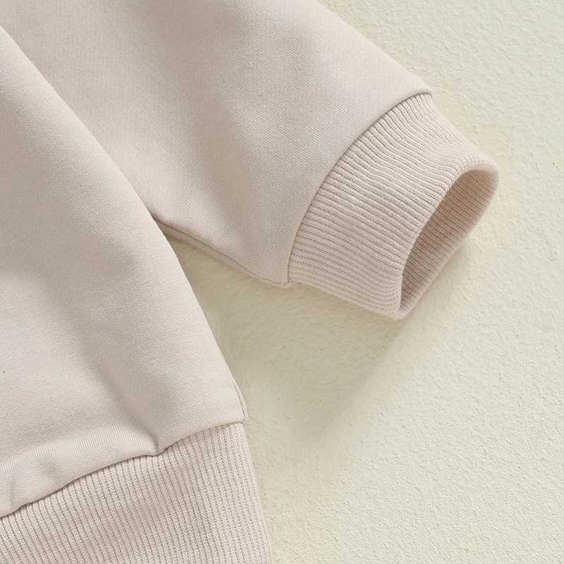 Baby clothing boys rugby letter printed long sleeved sportswear sports pants set 2-piece toddler clothing X241228