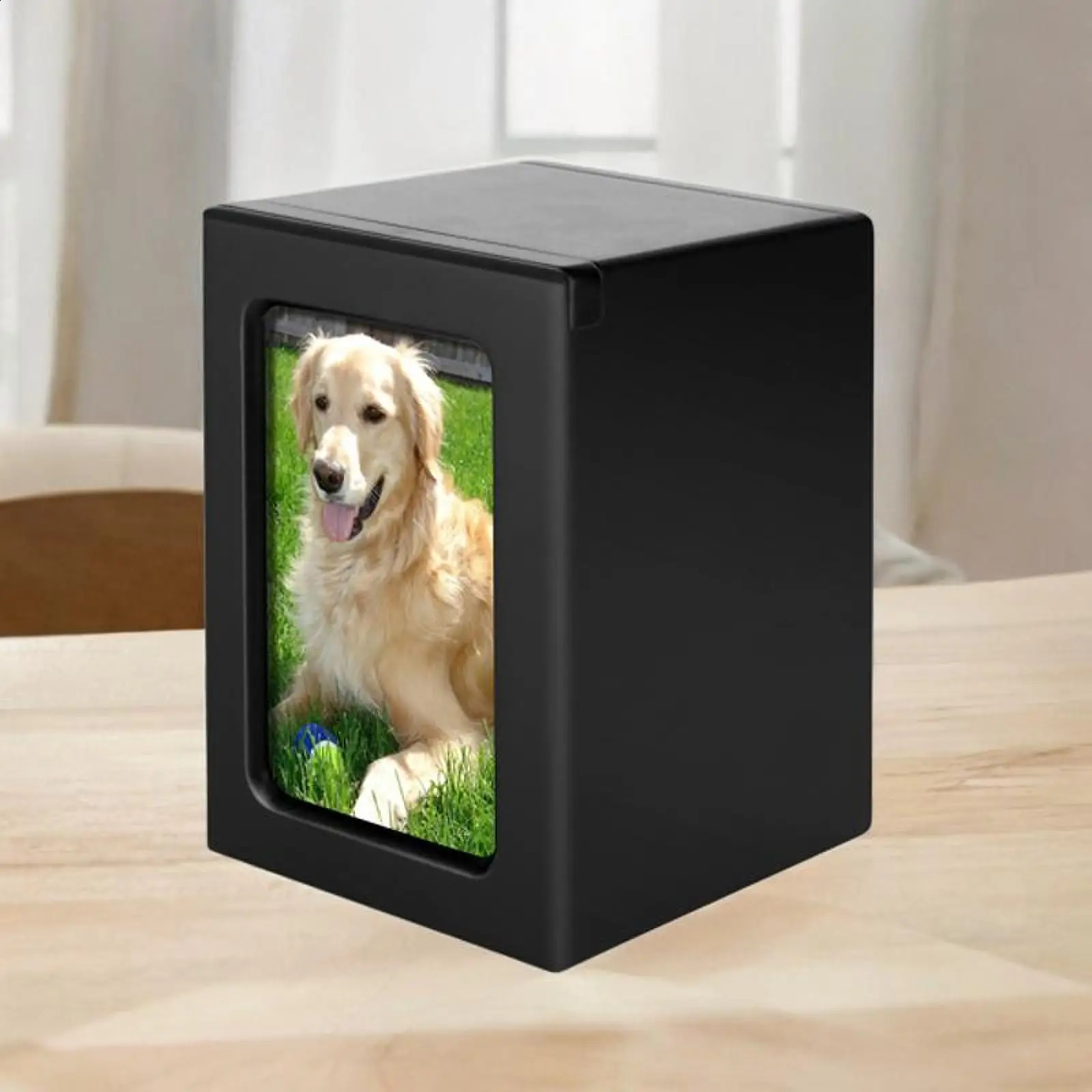 Cat Urns Pet Memorial Box Decorative Dog Souvenirs for Dogs Cats Funerary Casket Dog Keepsake Funeral Pet Cremation Urn Wood Urn 241225
