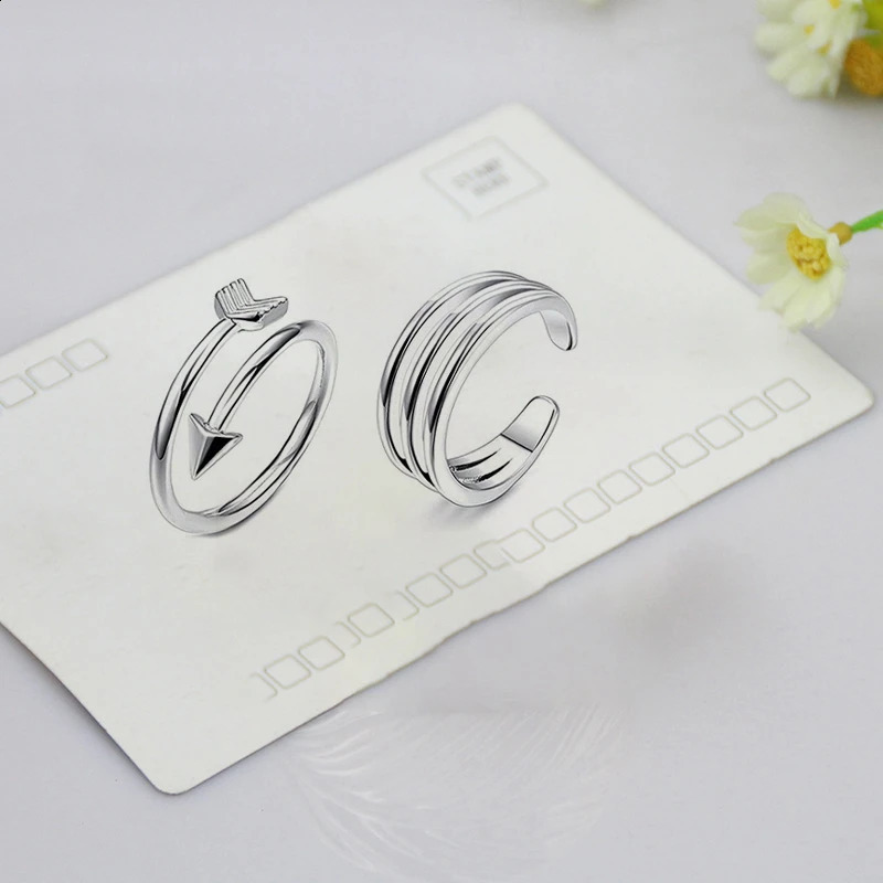 4Pcs Simple Alloy Crystal Foot Ring Adjustable Opening Toe For Women Girl Summer Beach Vacation Jewelry Finger 241225