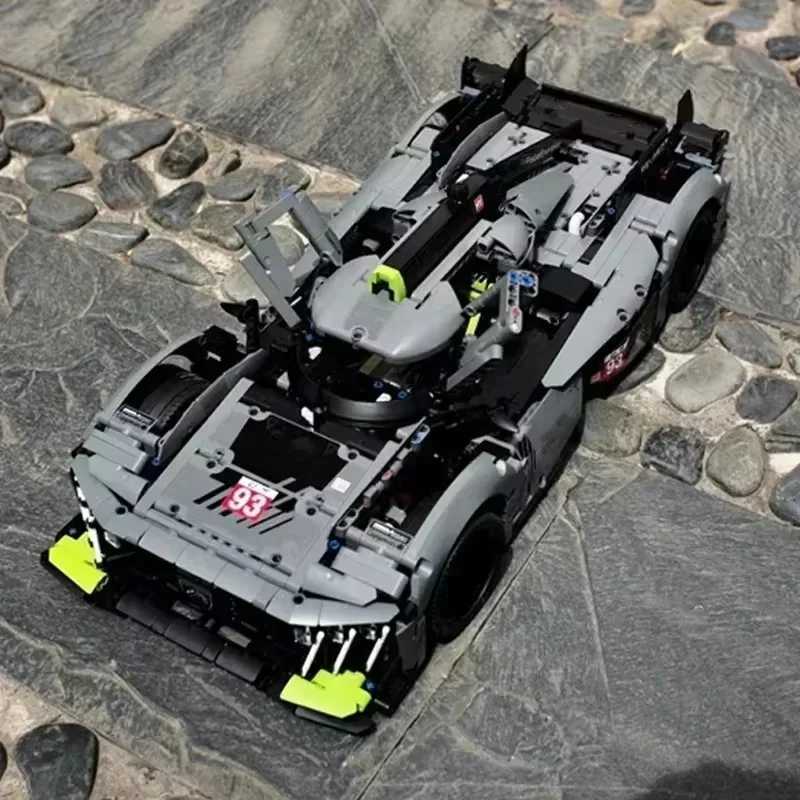 Supercar Blocks 1775pcs 9X8 24H Super Racing Car Leo Mans Building Toys Hybrid Hypercar Model Kids Adult Gifts Compatible with 42156 X241228