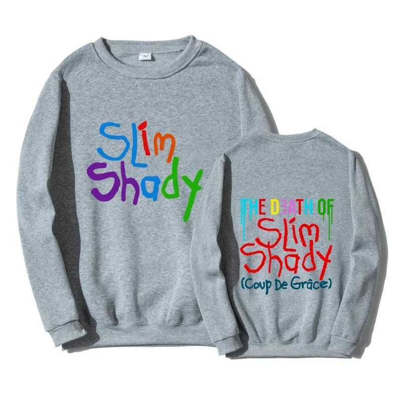 Hot Eminems new album The Death of Slim Shady Renaissance mens solid sportswear Harajuku Spring Autun unisex graphic pullers X2412281