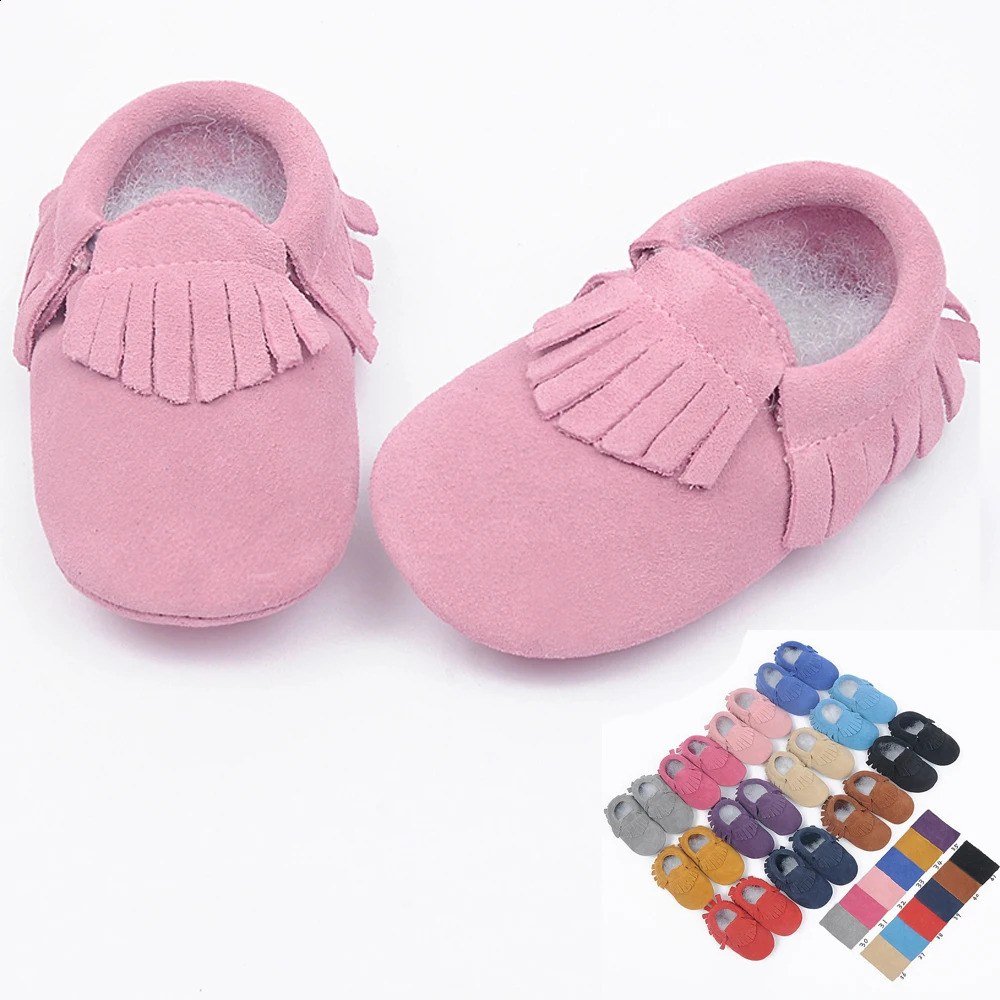 Baby Shoes Soft Cow Leather Bebe born Booties for Babies Boys Girls Infant Toddler Moccasins Slippers First Walkers Sneakers 241228