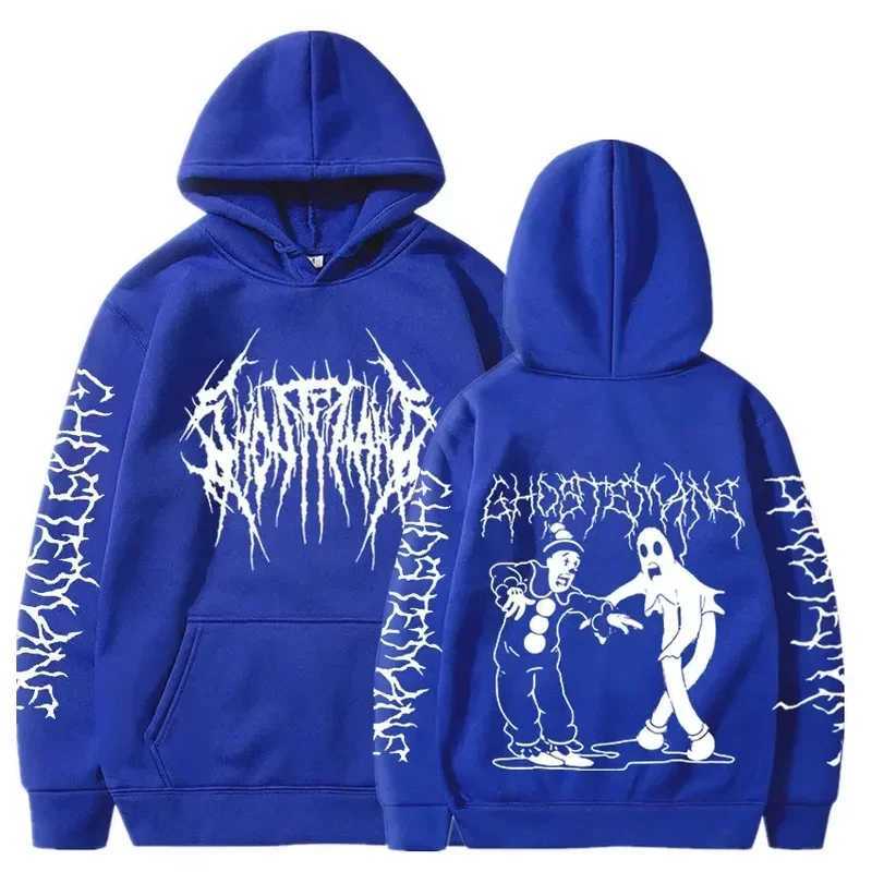 Ghostemane Hoodies Men Women Fashion Hoodies Kids Hip Hop Hoodies Sweatshirts Mens Clothing Rapper Sweats Gothic Coats Boy X241228