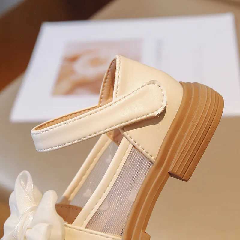 Girl walking shoes baby soft soled casual shoes spring autumn bow round toe princess dress soft soled non slip shoes W241228