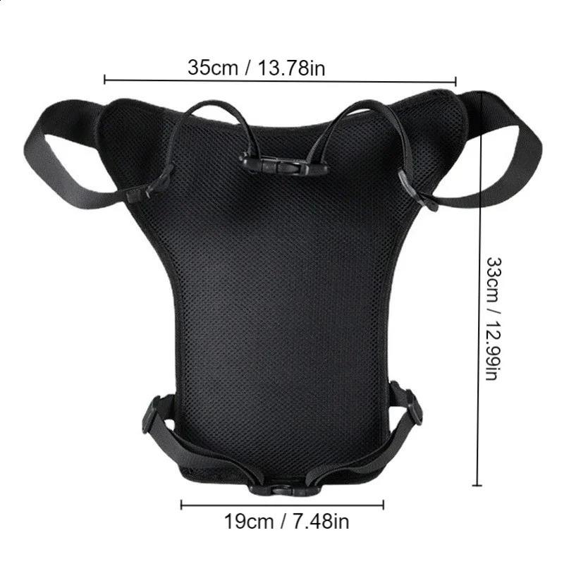 1PC Waterproof Drop Waist Leg Bag Thigh Belt Hip Bum Motorcycle Military Tactical Travel Cell/Mobile Phone Purse Fanny Pack Bags 241228
