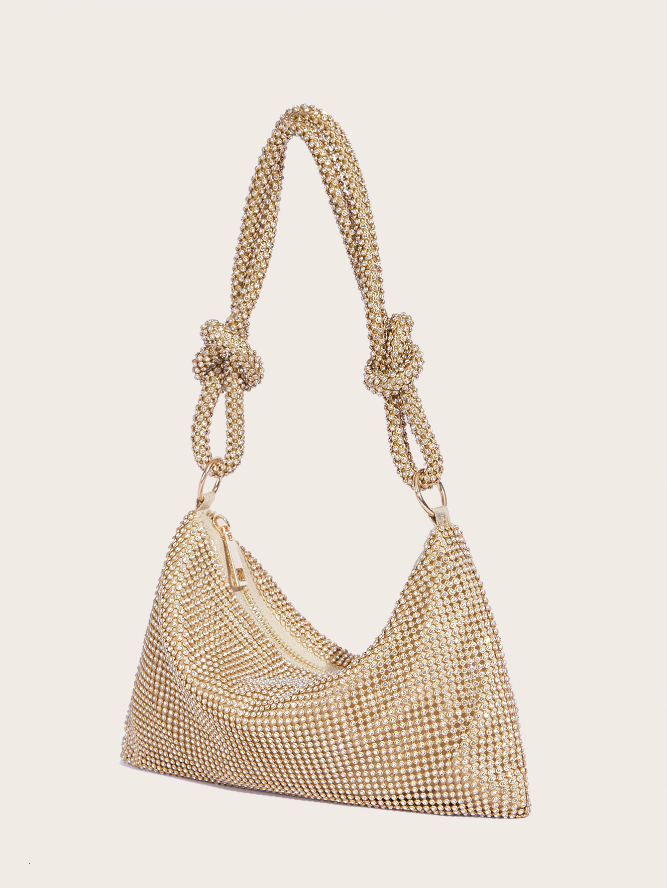 Women Fold Glitter Shiny Wedding Party Evening Dress Elegant Lady Handbag Bridal Clutch Bag