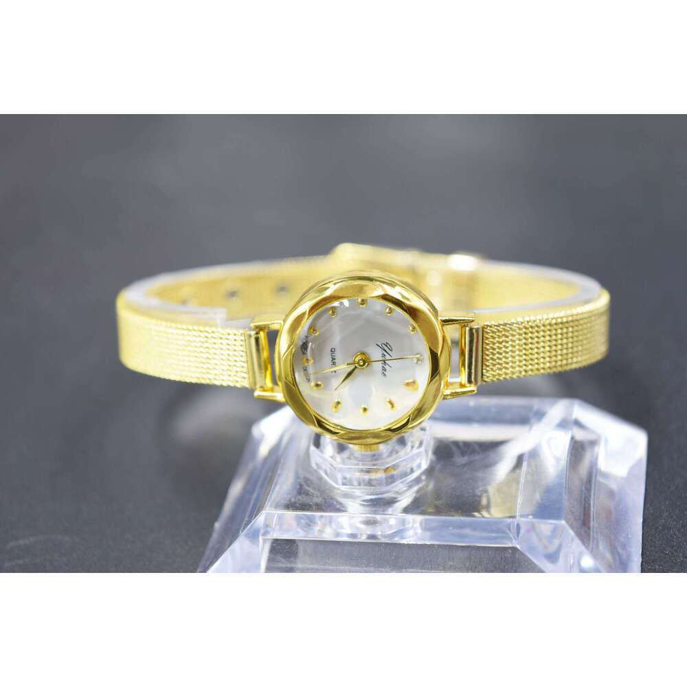 Korean fashion women's student trendy temperament, and exquisite small dial, metal bracelet, quartz watch