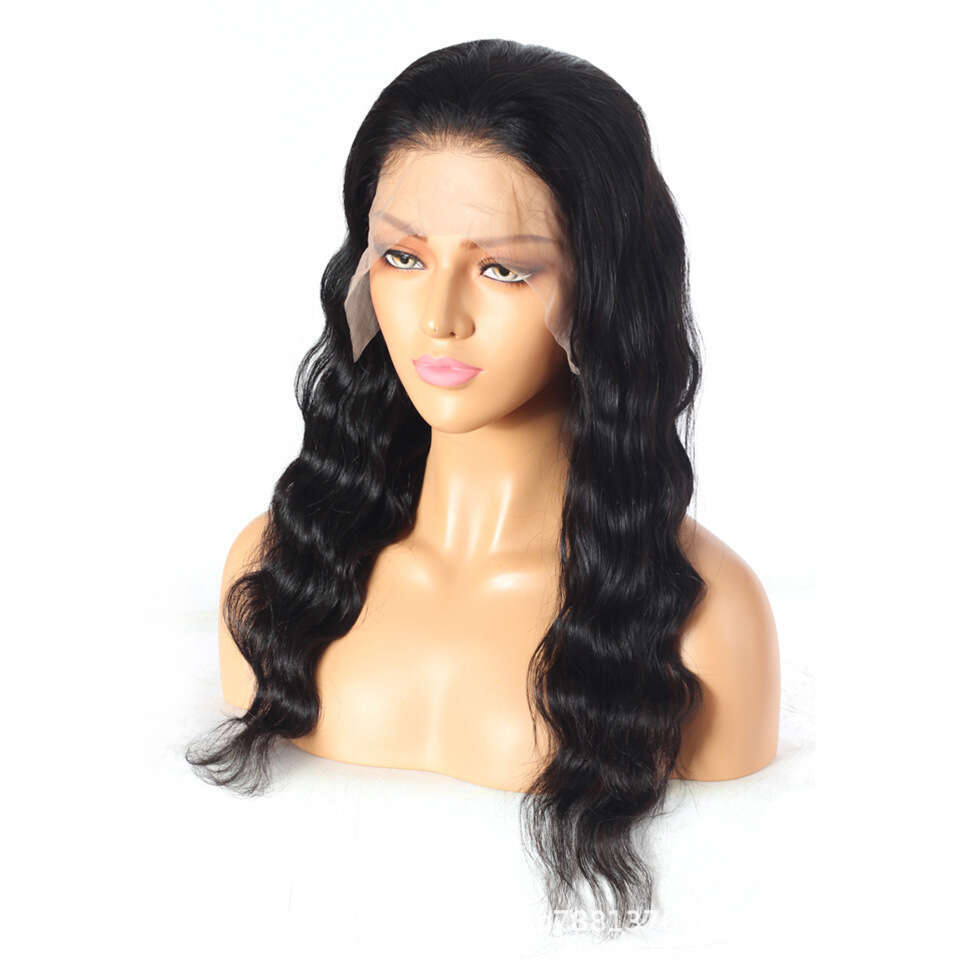 13 * 4 Lace Headset Real Hair Body Wave Front Wig Kq2 Kq2
