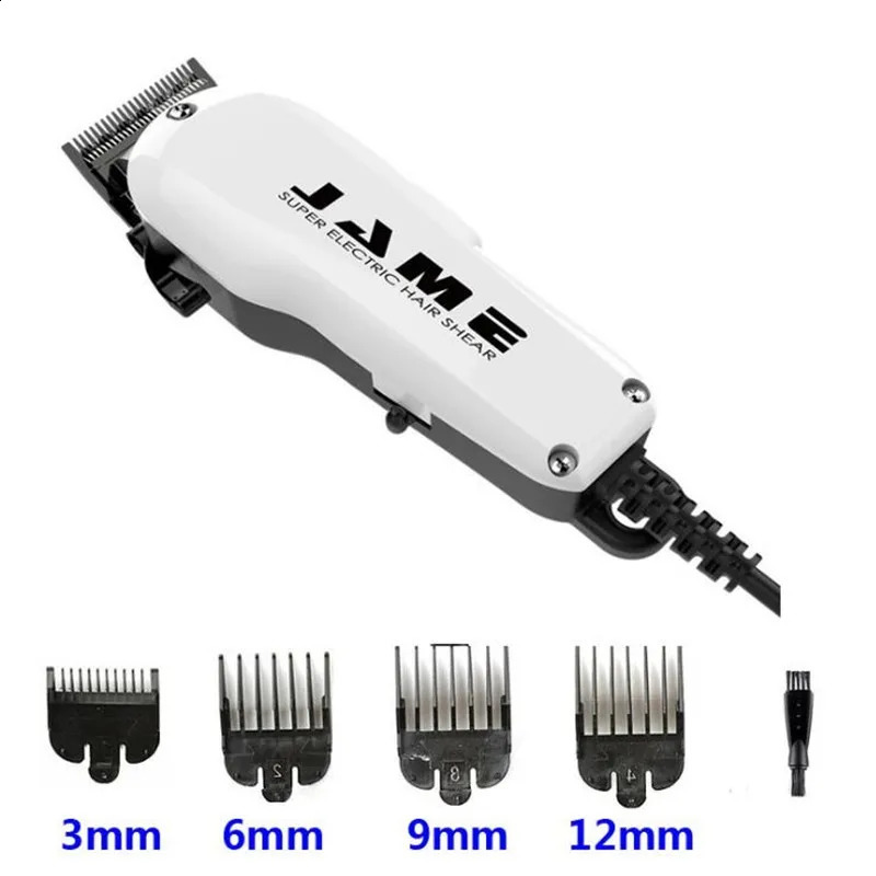 Professional Electric Barber Hair Clipper Corded Barbershop Hairdresser Trimmer Haircut Machine Head Shaver Cutter Razor Shaving 241224