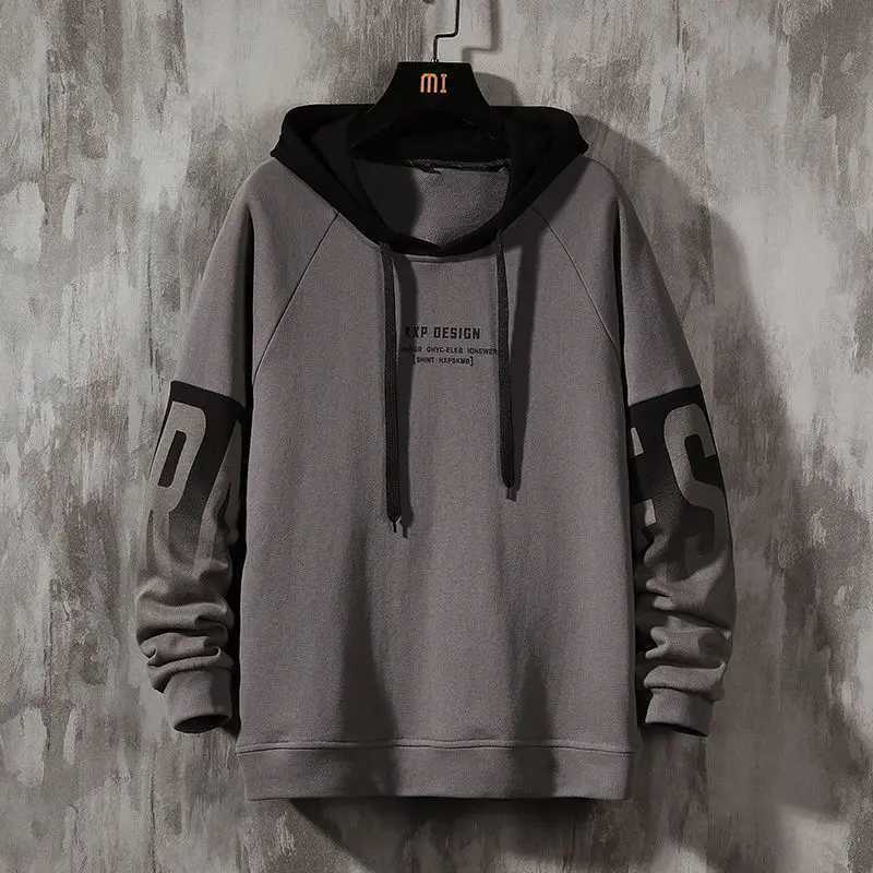 Mens Clothes Hooded Green Loose Sweatshirt for Men Hoodies Fleeced Pastel Color Designer Sweat Shirt High Quality Streetwear S X241228
