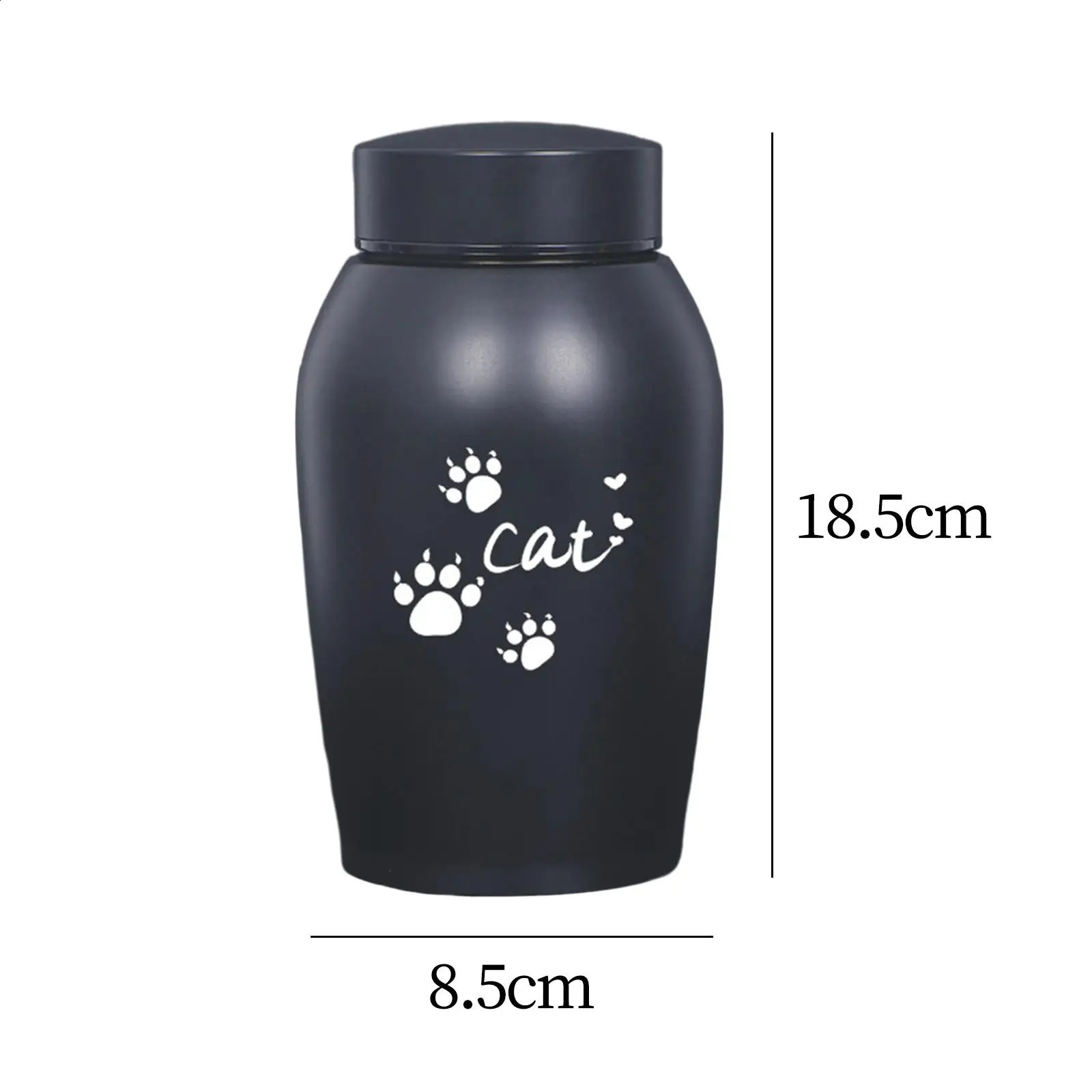 Dog Cat Ashes Funeral Cremation Urn Remembrance Gift Retain Memories Pet Burial Durable Stainless Steel Pet Urn Premium Urn 241225