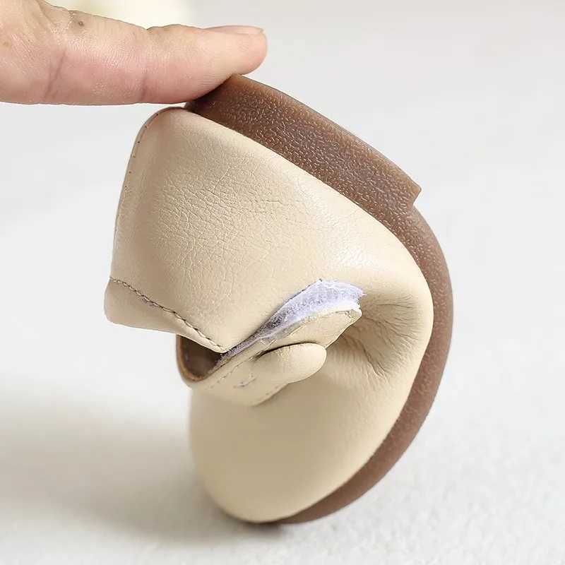 Unishuni Preschool Shoes Girls Mary Jane Apartment Baby Soft Non slip Rubber Sole Casual Shoes Princess Leather Dress Shoes W241228