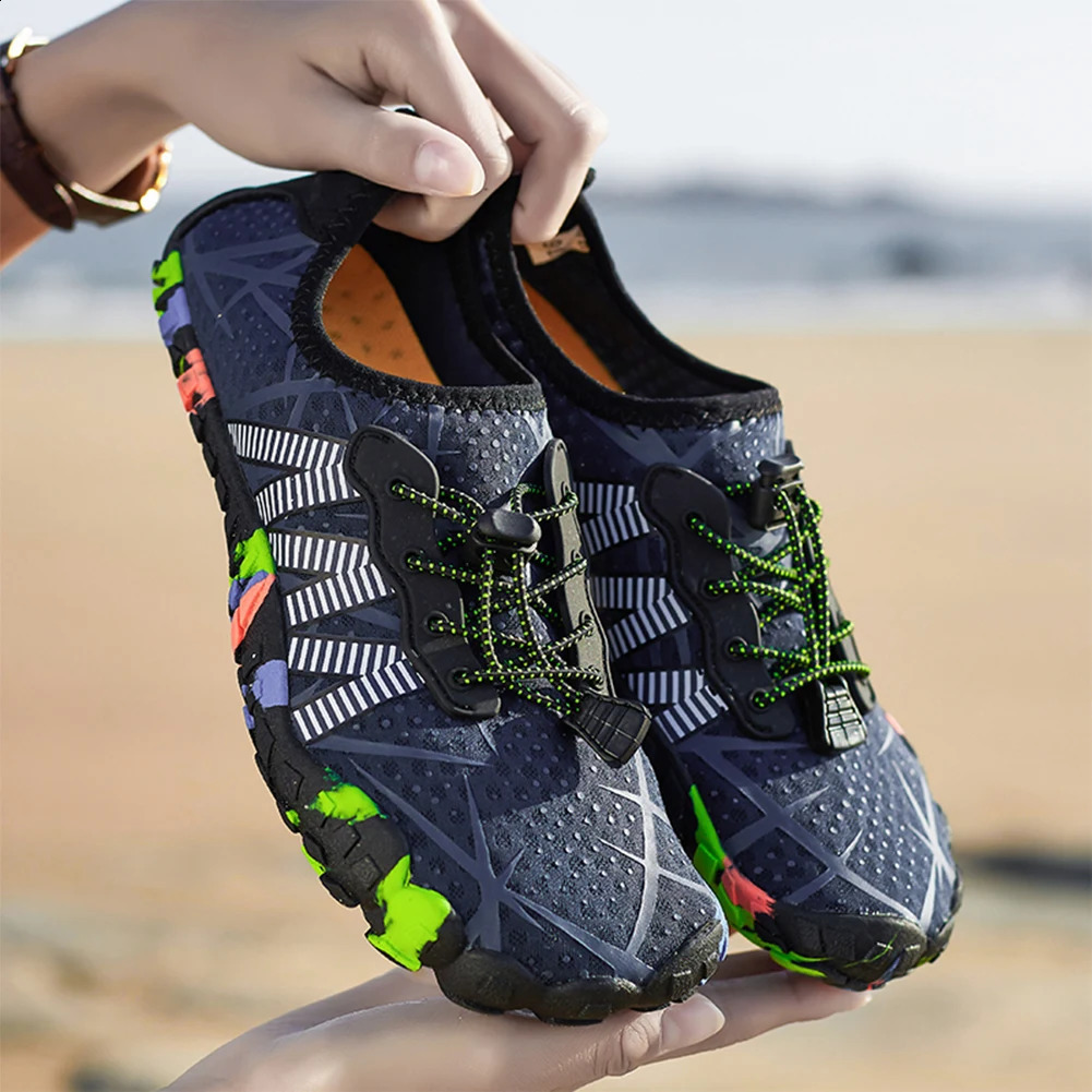 Men Aqua Shoes Women Water Shoes Sport Barefoot Outdoor Upstream Sneakers For Beach Swimming Diving Fitness Yoga Footwear 241228