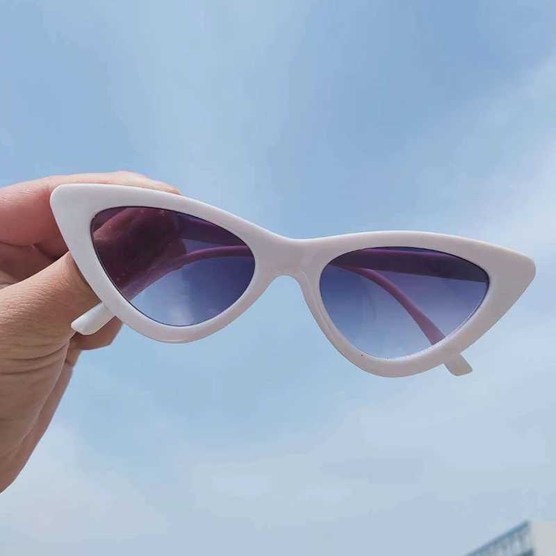 Triangle Small Frame Sunglasses UV400 Shades Summer Fashion Vintage Eyewear Outdoor Travel Beach Sun Protection Sun GlassesXJ241228