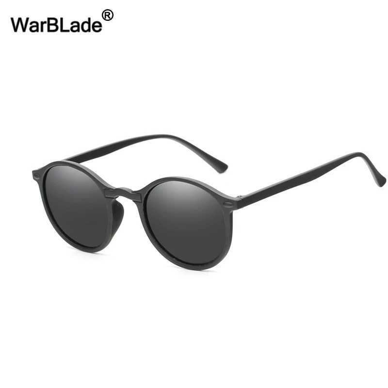 WarBLade Women Sunglasses Small Round Polarized Sun Glasses Vintage Men Driving Steampunk Glasses UV400 Eyewear Oculos De SolXJ241228