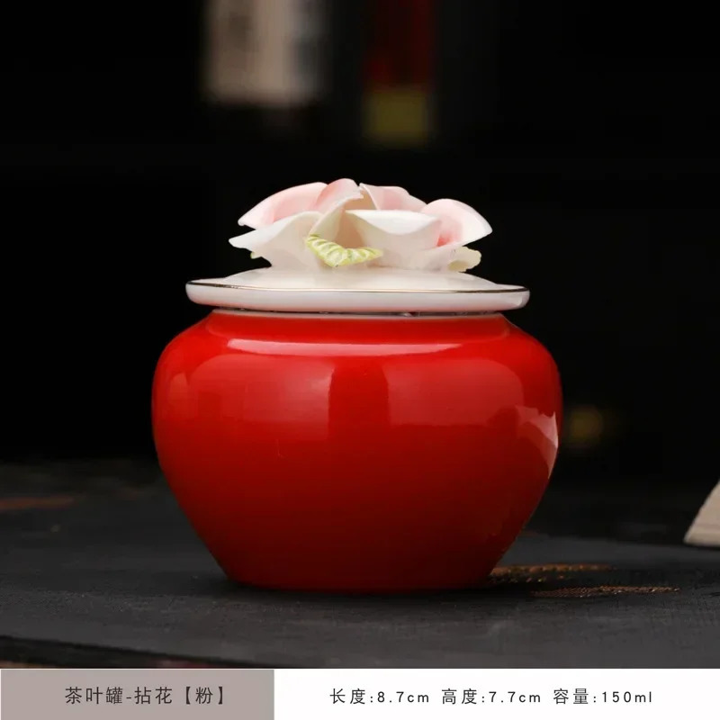 Handmade Floral Pet Urn Dog Cats Birds Small Animals Gentle Creative Sealed Spark Storage Jar Memorial Supplies 241225