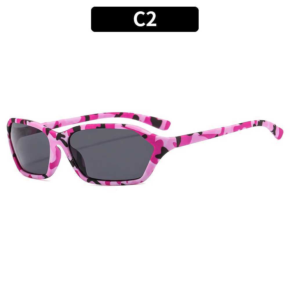 Europe and the United States new Millennium Spice Girls wind Y2K sunglasses simple irregular anti-ultraviolet sunglasses femaleXJ241228