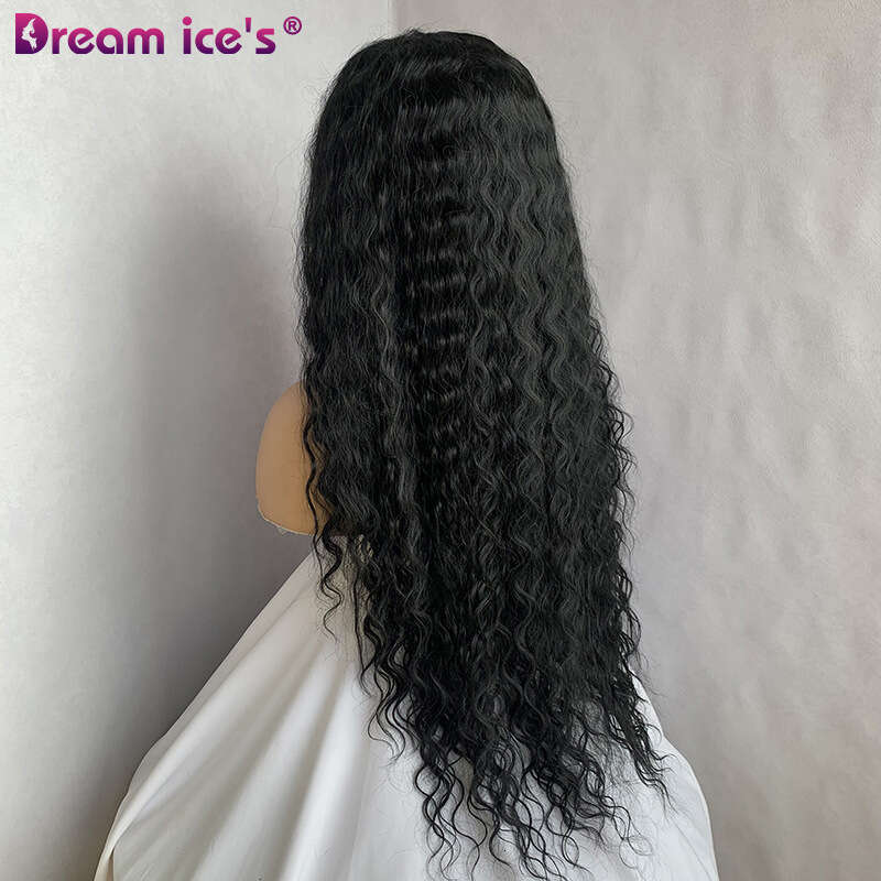 TEMU Fashion Long Hair Lace Latin American Roll Wig Headset Front Wave Lace Wigs Kq2 Kq2
