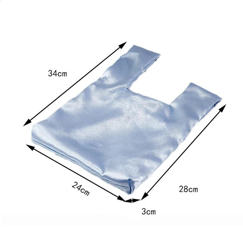 Japanese Silk Coin Wallet Purse Tote Handbag Wrist Bag Knot Bag Folding Bags Womens Tote Solid Color Storage Bag 241227
