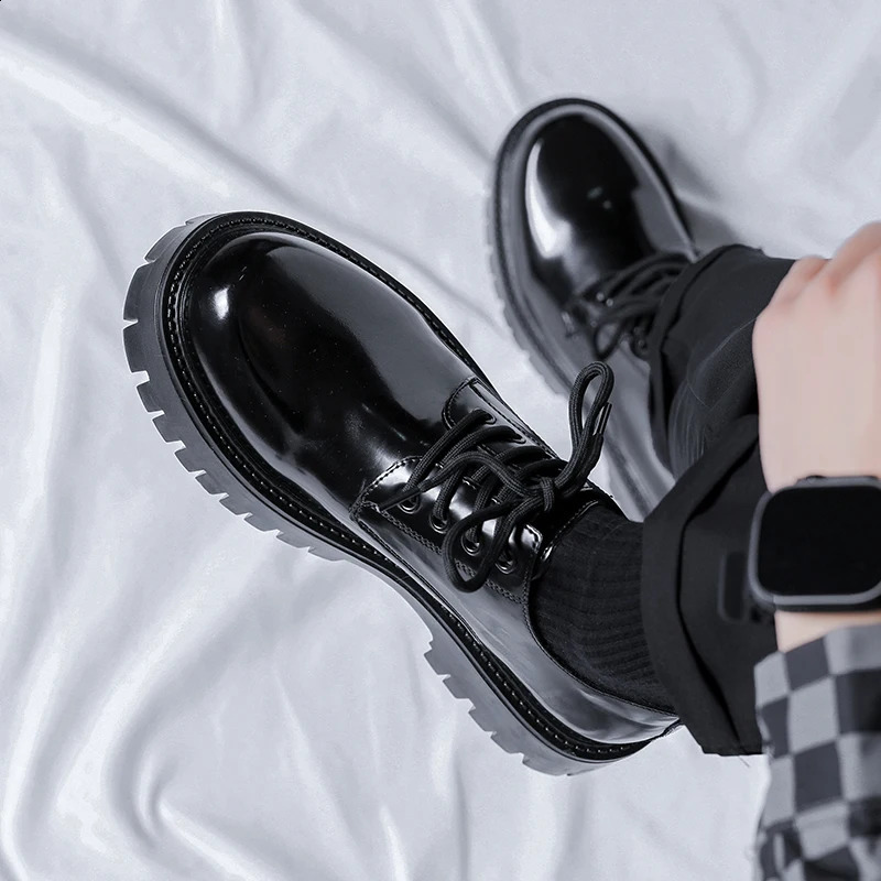 Shoes Men Casual Leather Business Tenis Masculino Dress De Hombre Moccasins Mokasin Caballero ner Loafers 241223