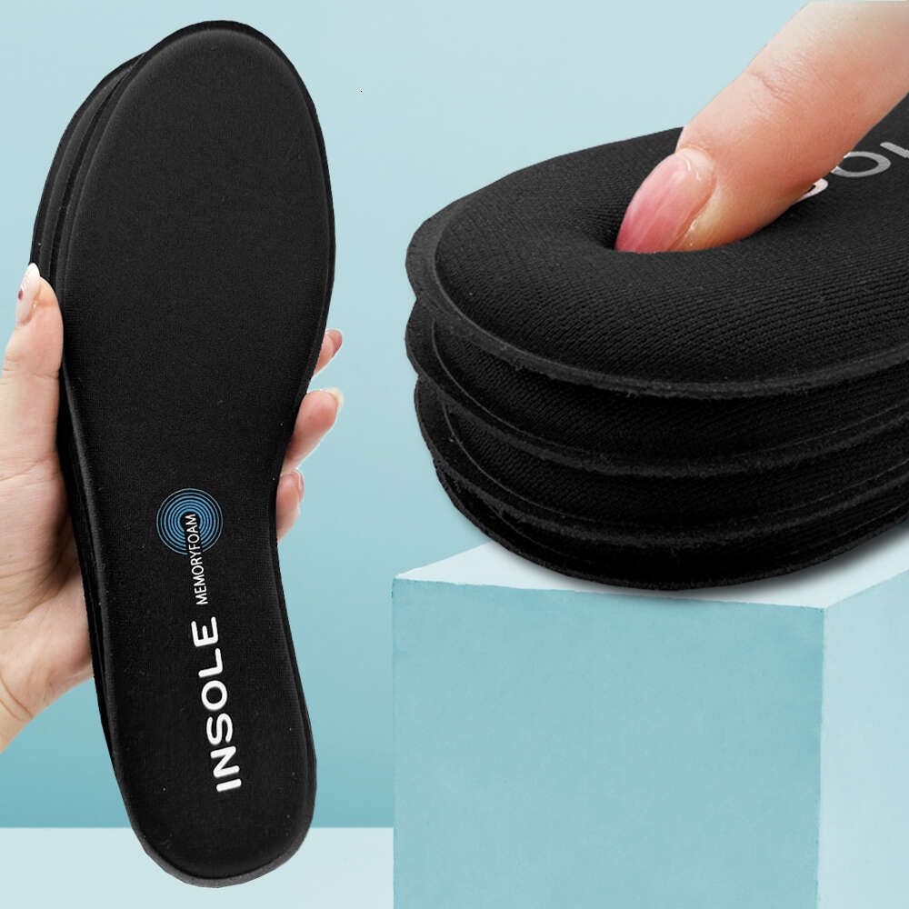 CORRECTION Best Slow Rebound Memory Foam Insole For Men Women Sports Running Ventilation Shock Odor Sweat Absorption